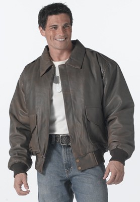 Classic A-2 Brown Leather Flight Jackets