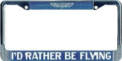12 x 6 Inches for Womens US/Canada（Chrome/Black） Id Rather BE Playing Paintball Sport Metal License Plate Frame 