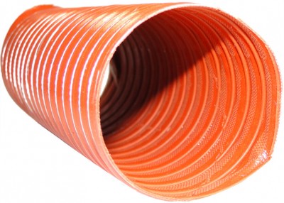 2-1//2 In URE Ducting Hose ID 25 ft L